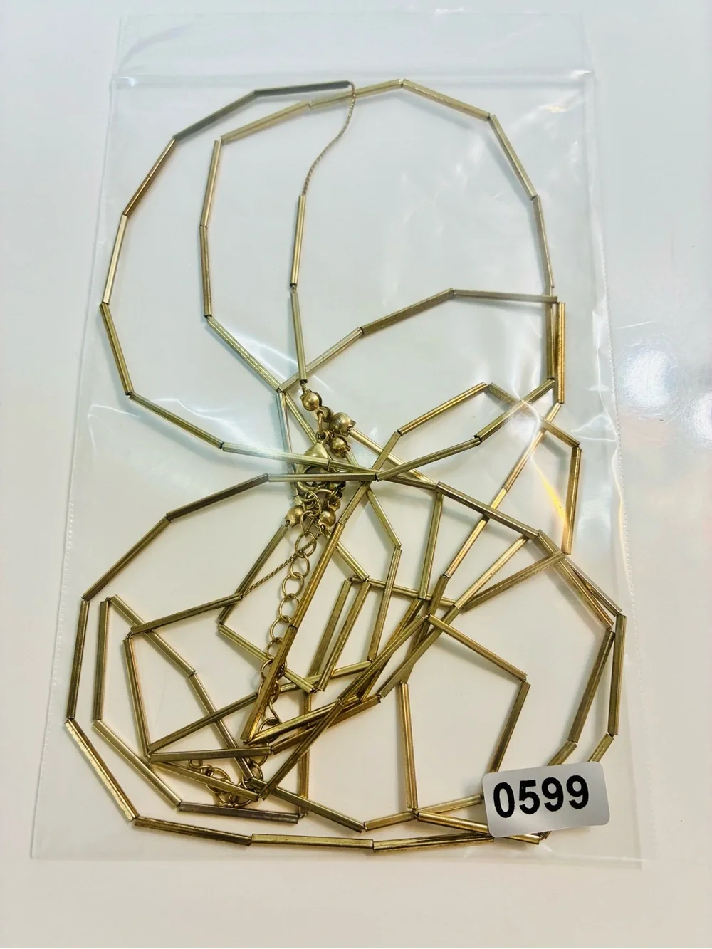 Gold Layered Bar Link Necklace for Women Bohemian Beach Chic Sexy Timeless EUC